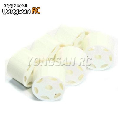 [���ܼ�] 3540 [HPI] 1/12 SUPER DISH WHEELS FRONT WHITE (6 pcs)