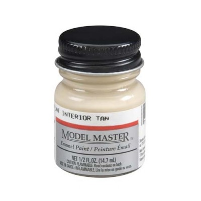 [ܼ] JE2738 [TESTORS] JE2738 FLAT INTERIOR TAN ENAMEL PAINT 1/2 OZ TESTORS