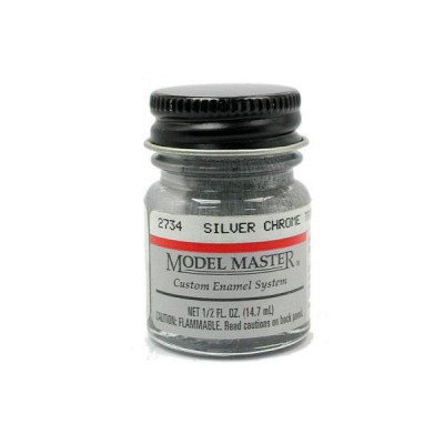 [ܼ] JE2734 [TESTORS] JE2734 : Silver Chrome Trim () 15ml - CAR & TRUCK COLORS