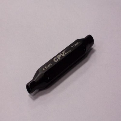[���ܼ�] 60107K [CPV RACING] Black Double-edged Hex Wrench(5.5mm,7.0mm)
