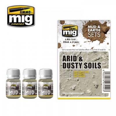 [ܼ] CG7440 [MIG AMMO] CG7440 ARID & DUSTY SOILS