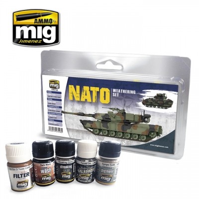 [ܼ] CG7446 [MIG AMMO] CG7446 NATO WEATHERING SET