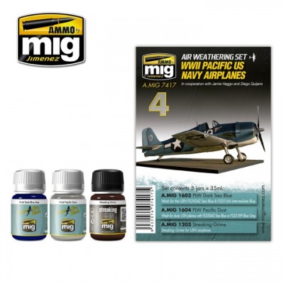 [ܼ] CG7417 [MIG AMMO] CG7417 WWII PACIFIC US NAVY AIRPLANES