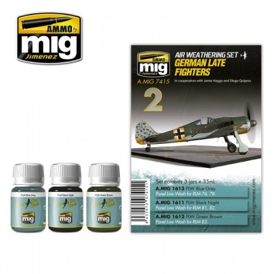 [ܼ] CG7415 [MIG AMMO] CG7415 GERMAN LATE FIGHTERS