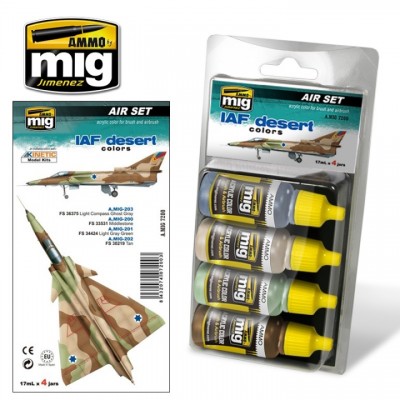 [ܼ] CG7200 [MIG AMMO] CG7200 IAF DESERT COLORS