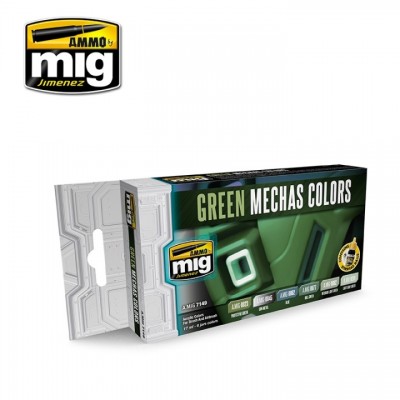 [ܼ] CG7149 [MIG AMMO] CG7149 GREEN MECHAS COLORS