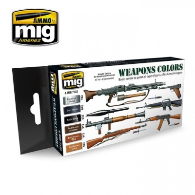 [ܼ] CG7123 [MIG AMMO] CG7123 WEAPONS COLORS