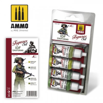 [ܼ] CG7030 [MIG AMMO] CG7030 IDF UNIFORMS SET