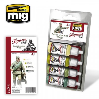 [ܼ] CG7023 [MIG AMMO] CG7023 SOVIET UNIFORMS WWII