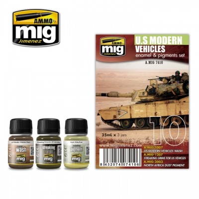 [ܼ] CG7410 [MIG AMMO] CG7410 US MODERN VEHICLES SET