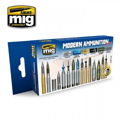 [ܼ] CG7129 [MIG AMMO] CG7129 MODERN AMMUNITION SET