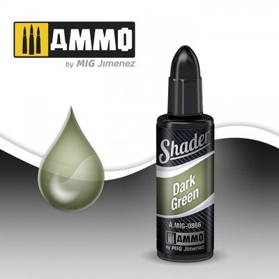 [ܼ] CG0866 [MIG AMMO] [10ml] CG0866 DARK GREEN SHADER