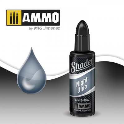 [ܼ] CG0862 [MIG AMMO] [10ml] CG0862 NIGHT BLUE SHADER