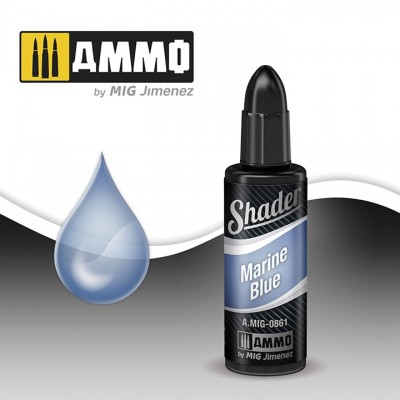 [ܼ] CG0861 [MIG AMMO] [10ml] CG0861 MARINE BLUE SHADER