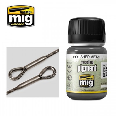 [ܼ] CG3021 [MIG AMMO] [35ml] CG3021 POLISHED METAL