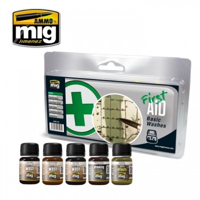 [ܼ] CG7447 [MIG AMMO] CG7447 FIRST AID BASIC WASHES