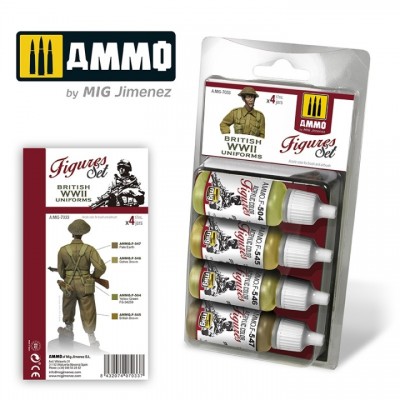 [ܼ] CG7033 [MIG AMMO] CG7033 BRITISH UNIFORMS WWII SET