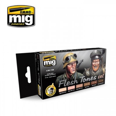 [ܼ] CG7168 [MIG AMMO] CG7168 FLESH TONES SET