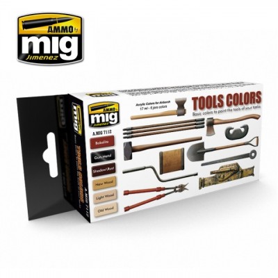 [ܼ] CG7112 [MIG AMMO] CG7112 TOOLS COLORS