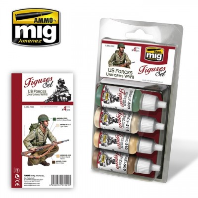 [ܼ] CG7022 [MIG AMMO] CG7022 US FORCES UNIFORMS WWII