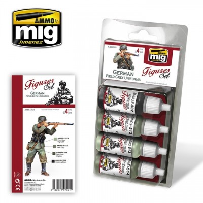 [ܼ] CG7021 [MIG AMMO] CG7021 GERMAN FIELD GREY UNIFORMS