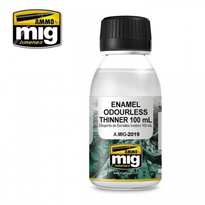 [ܼ] CG2019 [MIG AMMO] [100ml] CG2019 ENAMEL ODOURLESS THINNER