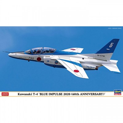 [ܼ] BH02356 [Hasegawa] BH02356 1/72 Kawasaki T-4 Blue Impulse 2020 -60th Anniversary