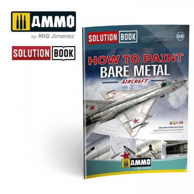 [ܼ] CG6521 [MIG AMMO] CG6521 How To Paint Bare Metal Aircraft Solution Book Multilingual