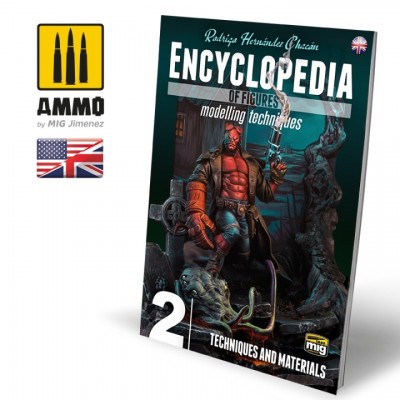 [ܼ] CG6222 [MIG AMMO] CG6222 ENCYCLOPEDIA OF FIGURES MODELLING TECHNIQUES VOL. 2 - TECHNIQUES & MATERIALS (English)