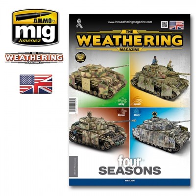 [ܼ] CG4527 [MIG AMMO] CG4527 The Weathering Magazine Issue 28: FOUR SEASONS - English
