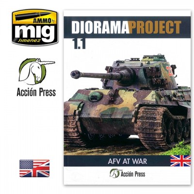 [ܼ] CGEUR0021 [MIG AMMO] CGEUR0021 DIORAMA PROJECT 1.1 - AFV AT WAR ENGLISH