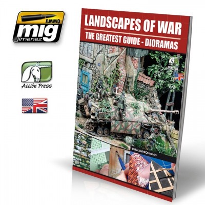 [ܼ] CGEUR0012 [MIG AMMO] CGEUR0012 LANDSCAPES OF WAR: THE GREATEST GUIDE - DIORAMAS Vol.III - Rural Enviroments (English