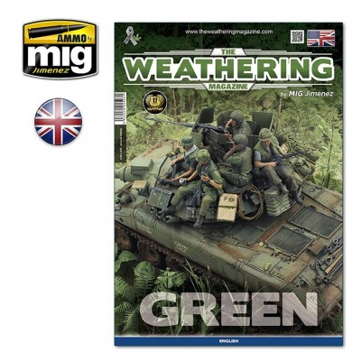 [ܼ] CG4528 [MIG AMMO] CG4528 The Weathering Magazine Issue 29: GREEN (English)