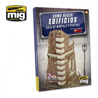[ܼ] CG6135 [MIG AMMO] CG6135 How to make Building. Basic Construction and Painting Guide (English)