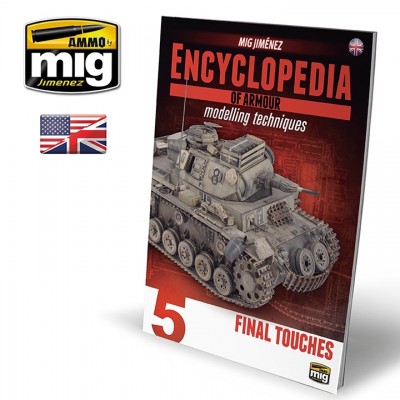 [ܼ] CG6154 [MIG AMMO] CG6154 Encyclopedia of Armour Modelling Techniques VOL.5 : Final Touches (English)