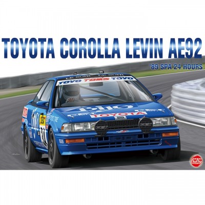 [ܼ] BPPN24016 [PLATZ] BPPN24016 1/24 Toyota Corolla Levin AE92 SPA 24 Hours 1989