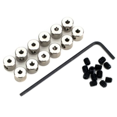 [ܼ] DUB595 [DUBRO] Bulk Dura-Collars,1/16 ġ (12)