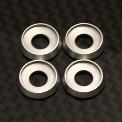 [ܼ]  [TFL] Aluminum Cone Washer 4mm 4pcs (512B63)