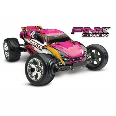 [ܼ] CB37054-1p [Traxxas]  2 귯õ TRAXXAS 1/10 Rustler Pink Edition CB37054-1