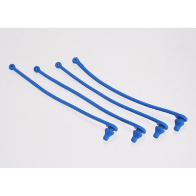 [ܼ] AX5751 [Traxxas] AX5751 Body clip retainer blue (4)