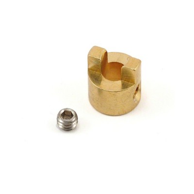 [ܼ] AX5728 [Traxxas] AX5728 Drive dog/ 4x3mm GS (stainless with threadlock) (1)