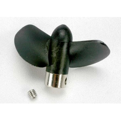 [ܼ] AX1584 [Traxxas] AX1584 Propeller left/ 4.0mm GS (set screw) (1)