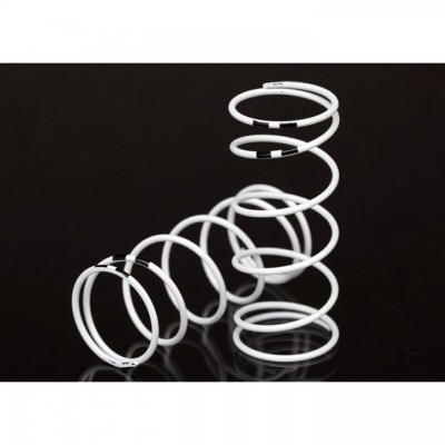 [ܼ] AX7444 [Traxxas] AX7444 Spring, shock, white (GTR long) (0.767 rate black) (1 pair)
