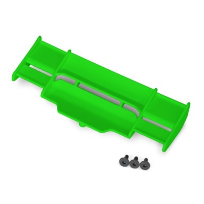 [ܼ] AX6721G [Traxxas] AX6721G WING, RUSTLER 4X4(GREEN)/ 3X8 FCS (3)