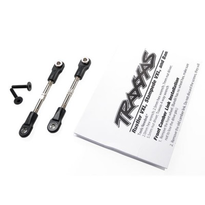 [ܼ] AX2444 [Traxxas] AX2444 Turnbuckles camber link 47mm (67mm center to center) (front) (assembled with rod ends and hollow balls) (1 left 1 right)