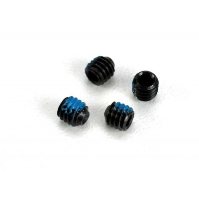 [ܼ] AX4897 [Traxxas] Screws set (grub) M4x4mm (6pcs) (with threadlock)