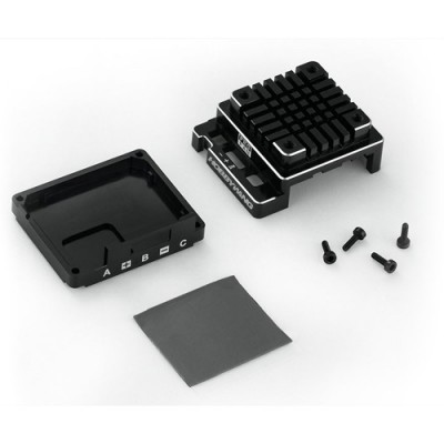 [���ܼ�] 30800000 [HOBBYWING] X120A-V3.1 Aluminium Cases Set-BLACK (�Ϻ��� X120A-V3.1 ���ӱ� ���̽�)