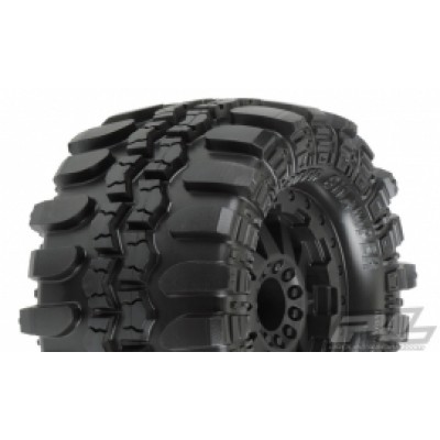 [ܼ] AP10110-14 [Pro-Line Racing] AP10110-14 Interco TSL SX Super Swamper 2.8 Tires mounted on F-11 Black 12mm hex wheels Fits [F] Electric Stampede?