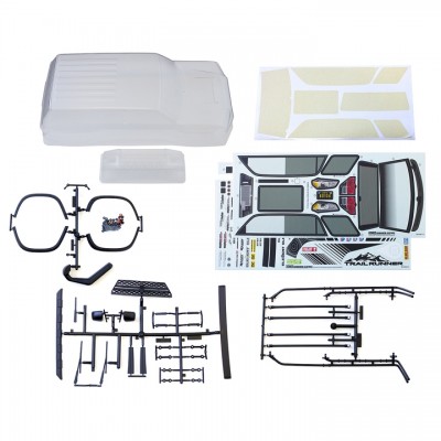 [ܼ] AA42241 [TEAM ASSOCIATED] AA42241 TRAILRUNNER BODY SET, CLEAR