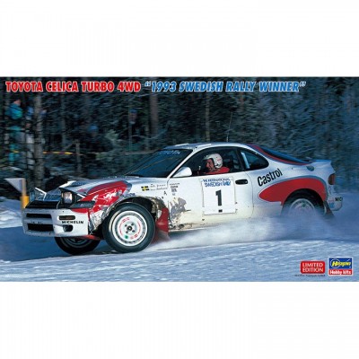 [ܼ] BH20484 [Hasegawa] BH20484 1/24 Toyota Celica Turbo 4WD 1993 Swedish Rally Winner